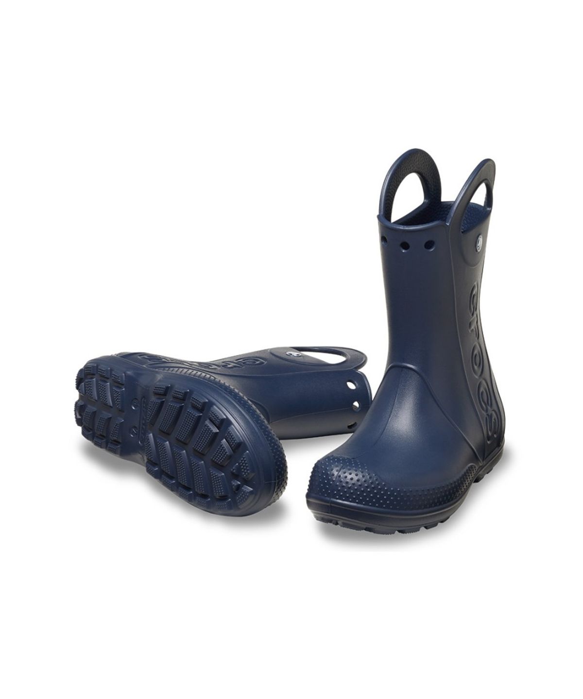 크록스키즈(CROCS KIDS) 유아 핸들잇 레인 부츠 T NAVY (26SKBT211056)