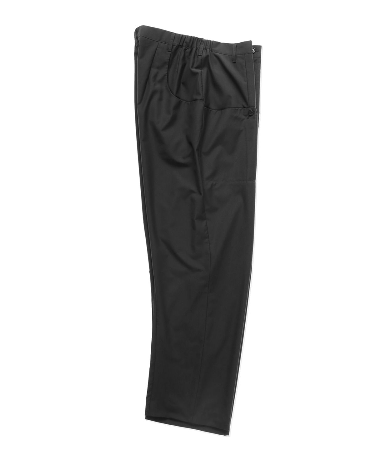 폼리쉬(FORMLICH) CURVED TROUSERS / BLACK