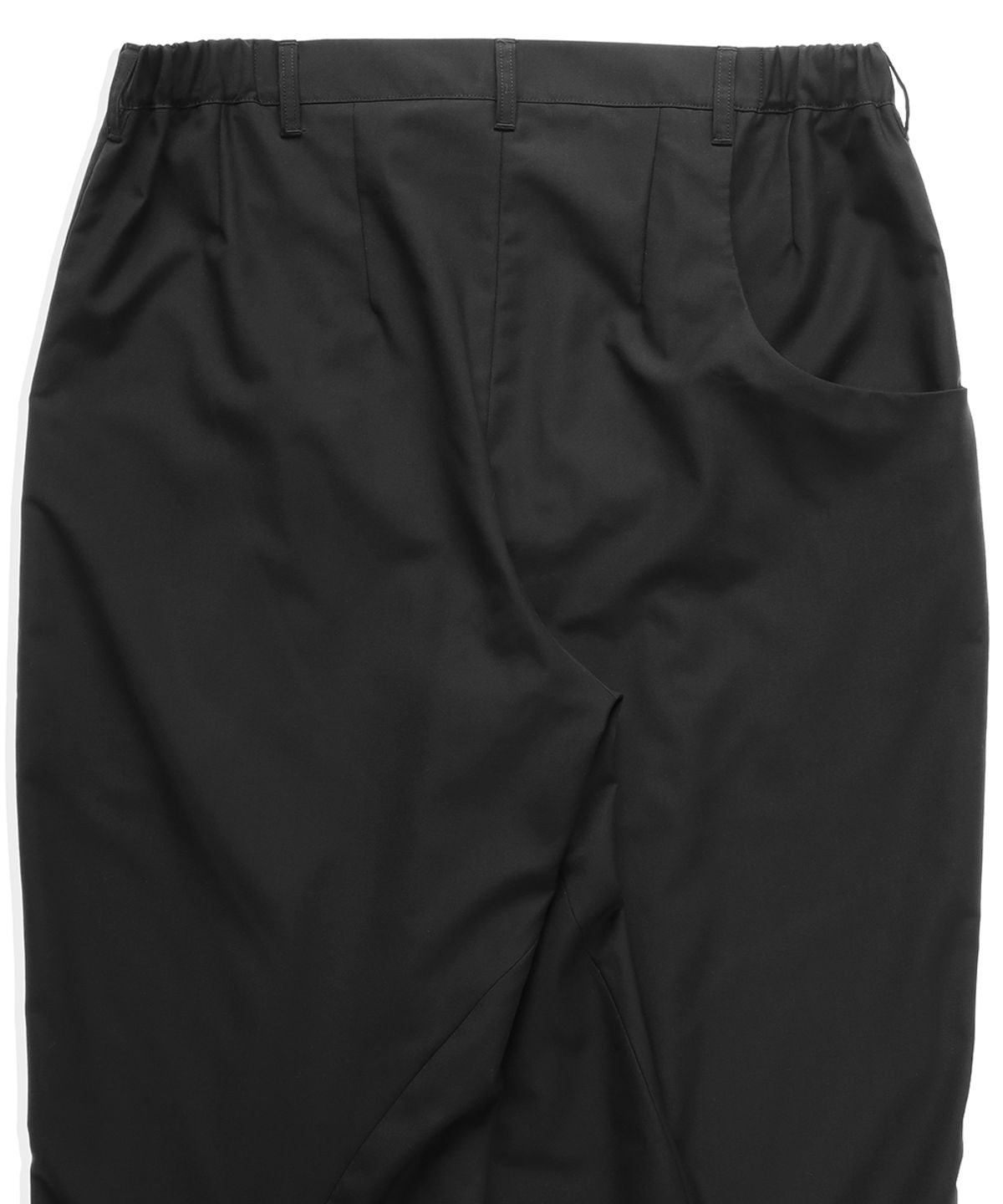 폼리쉬(FORMLICH) CURVED TROUSERS / BLACK