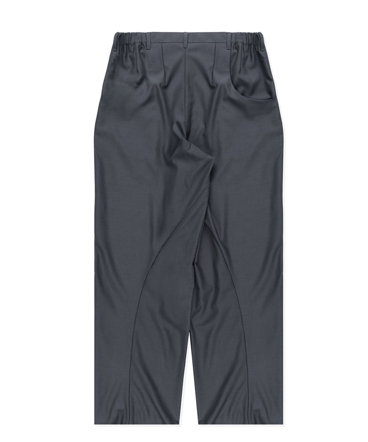 폼리쉬(FORMLICH) CURVED TROUSERS / DARK GREY