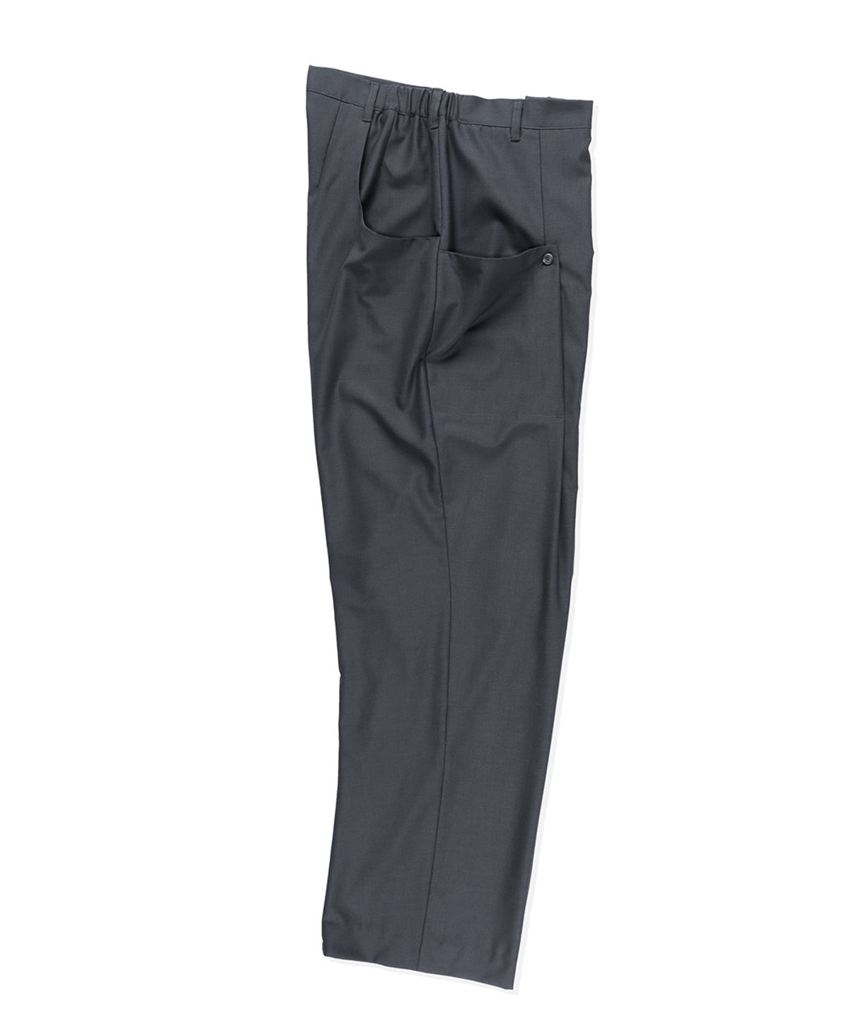 폼리쉬(FORMLICH) CURVED TROUSERS / DARK GREY
