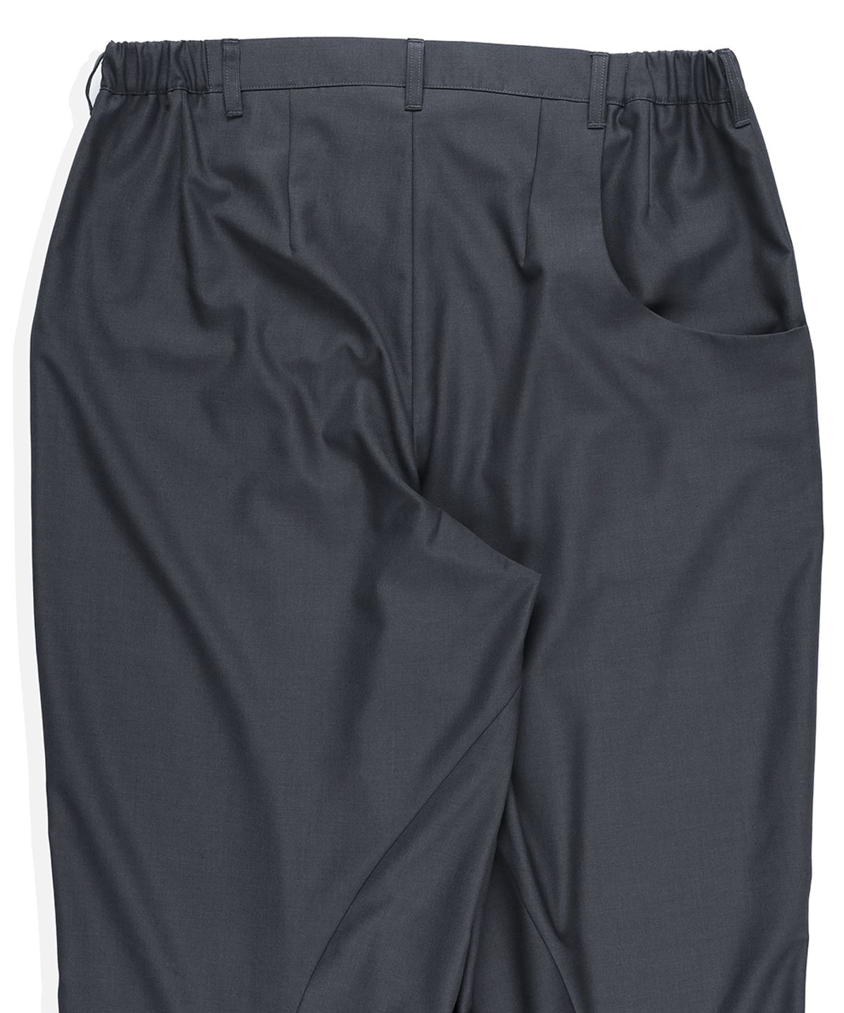 폼리쉬(FORMLICH) CURVED TROUSERS / DARK GREY
