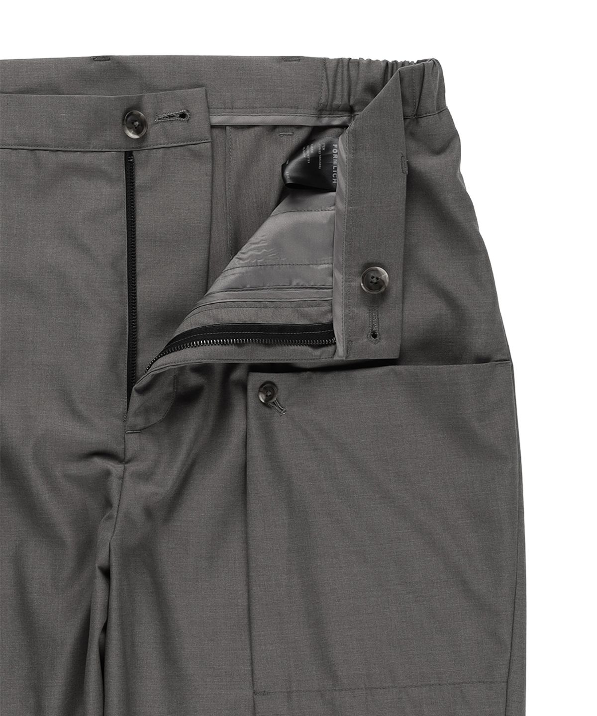 폼리쉬(FORMLICH) CURVED TROUSERS / GREIGE