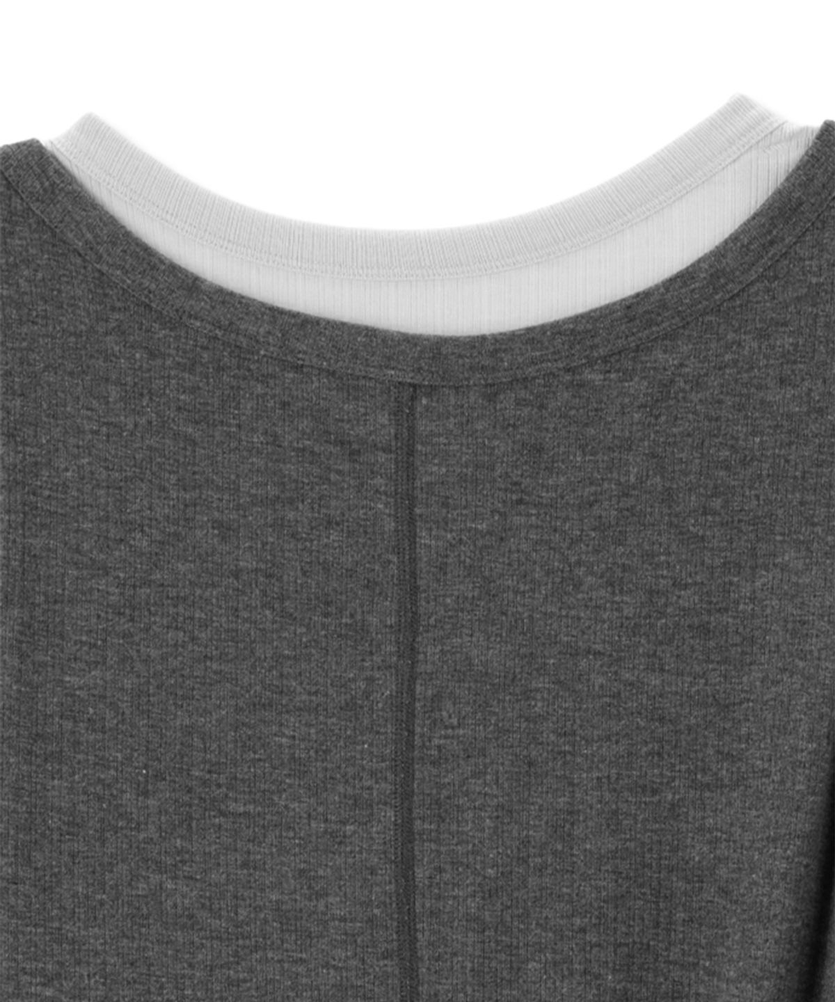 폼리쉬(FORMLICH) TWIST SLEEVELESS / CHARCOAL & GREY
