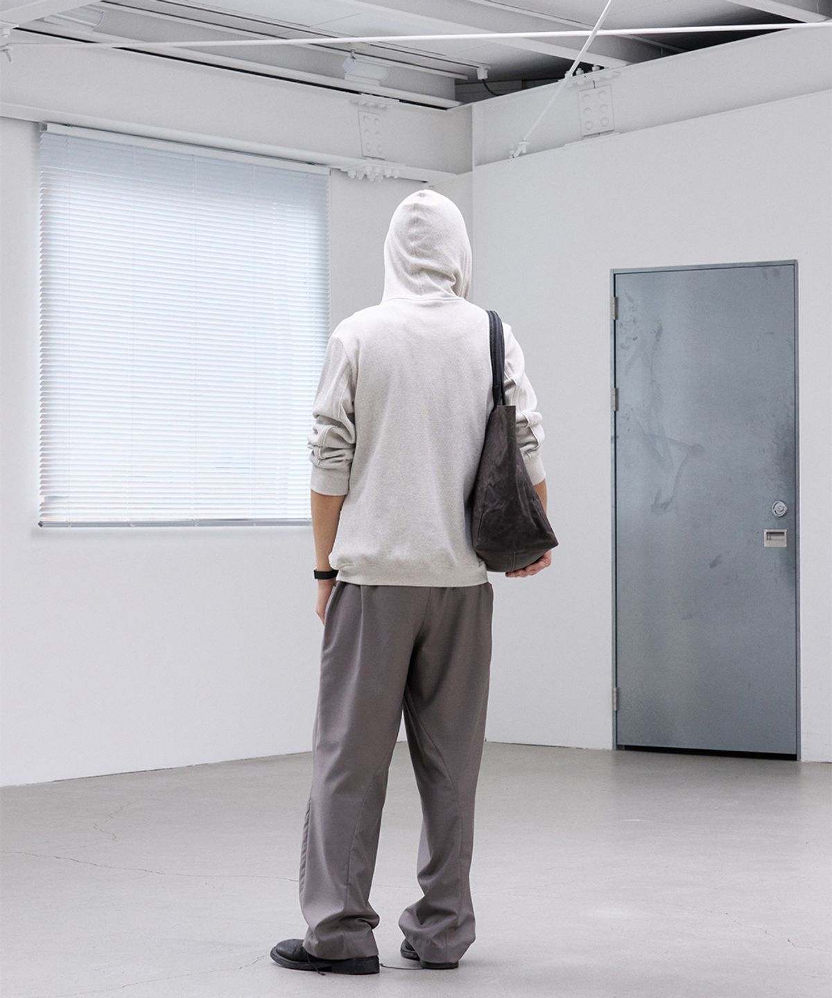 폼리쉬(FORMLICH) CABLE HOODIE ZIPUP / MELANGE GREY