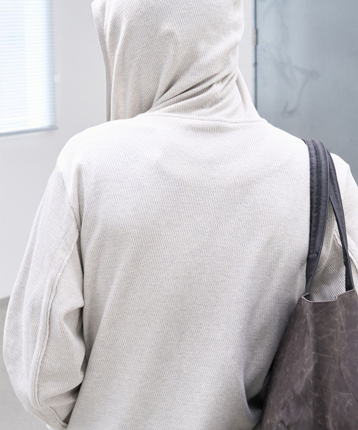 폼리쉬(FORMLICH) CABLE HOODIE ZIPUP / MELANGE GREY