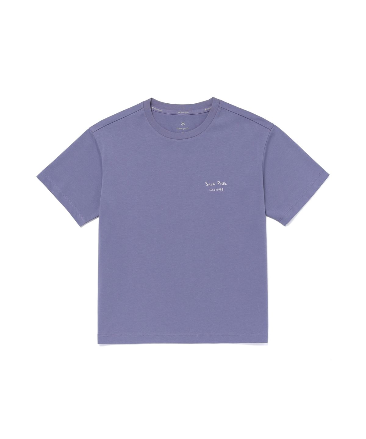 스노우피크 어패럴 키즈(SNOWPEAK APPAREL KIDS) 키즈 에어로쿨 가드닝 그래픽 반팔 티셔츠 (S26MKFTS87) Ash Purple