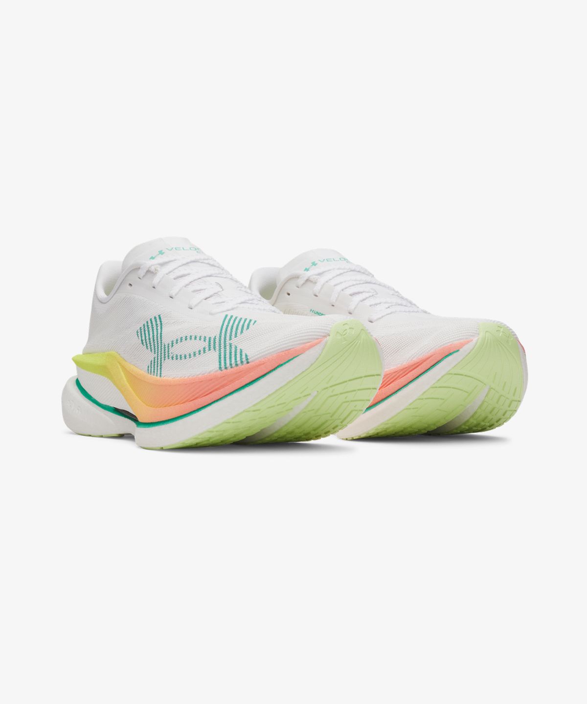 언더아머(UNDERARMOUR) UA 벨로시티 엘리트 3 - 화이트:페이드 그린:그린 모드 / 6005377-102