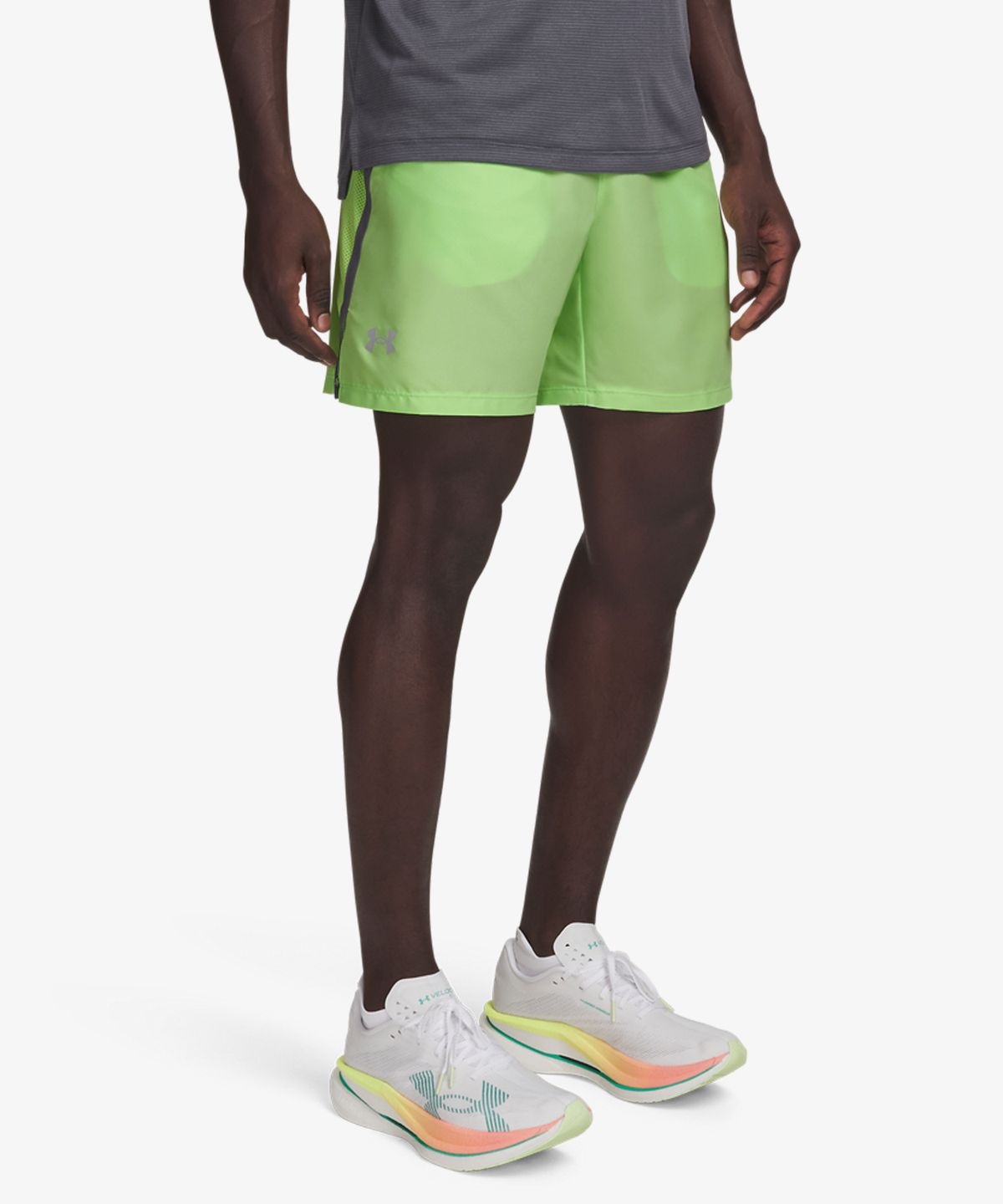 언더아머(UNDERARMOUR) UA 벨로시티 엘리트 3 - 화이트:페이드 그린:그린 모드 / 6005377-102
