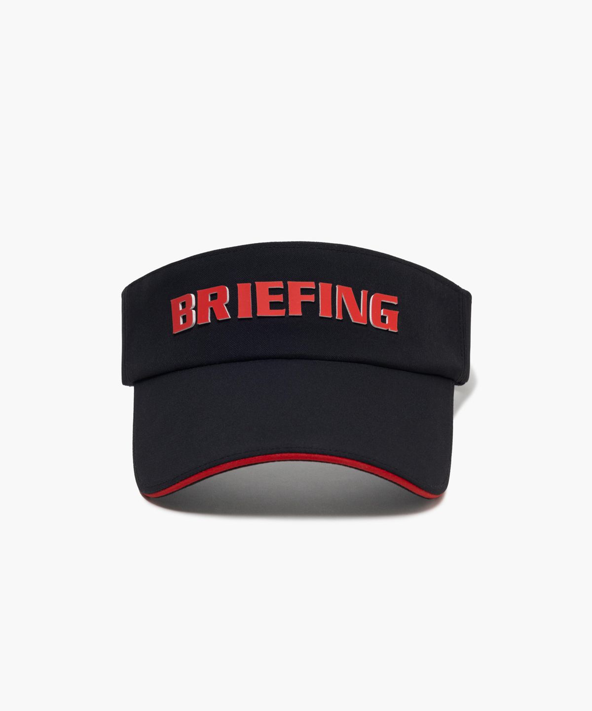 브리핑 골프(BRIEFING GOLF) 남자 빅 로고 바이저_블랙