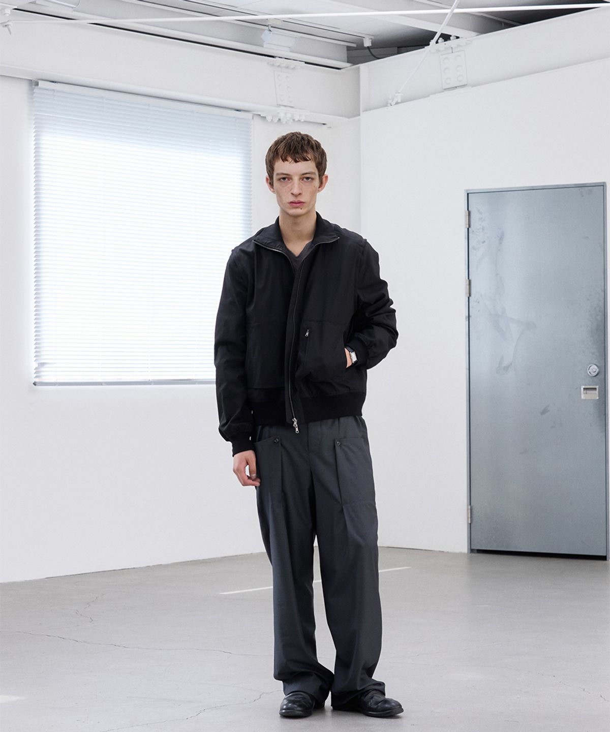 폼리쉬(FORMLICH) FLIGHT JACKET / BLACK