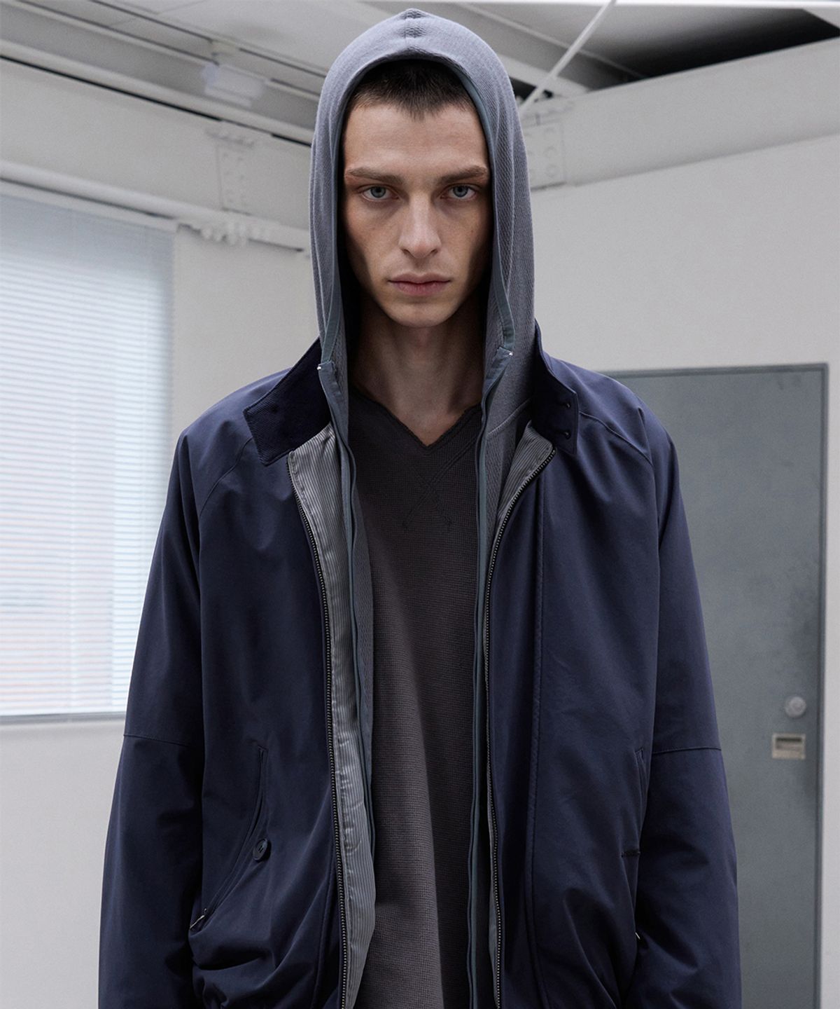 폼리쉬(FORMLICH) HARRINGTON JACKET / NAVY