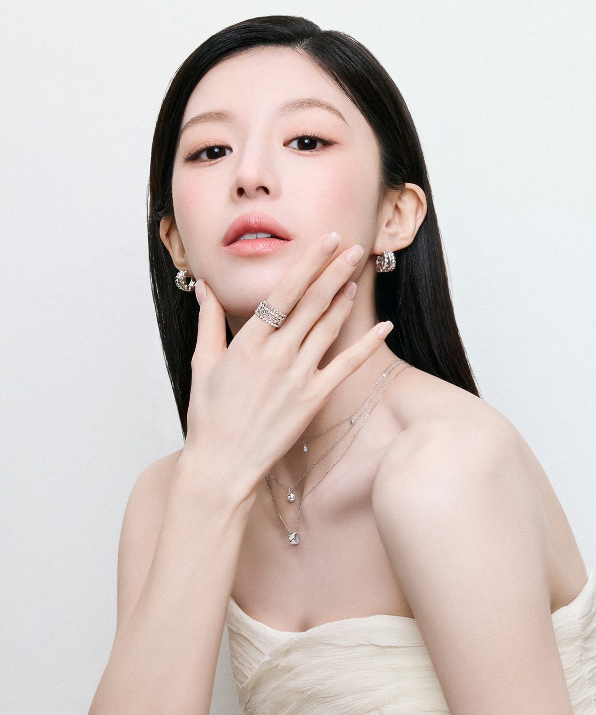 디디에두보(DIDIER DUBOT) 미스두 랩 다이아몬드 골드 반지 JDRRW6S20HC