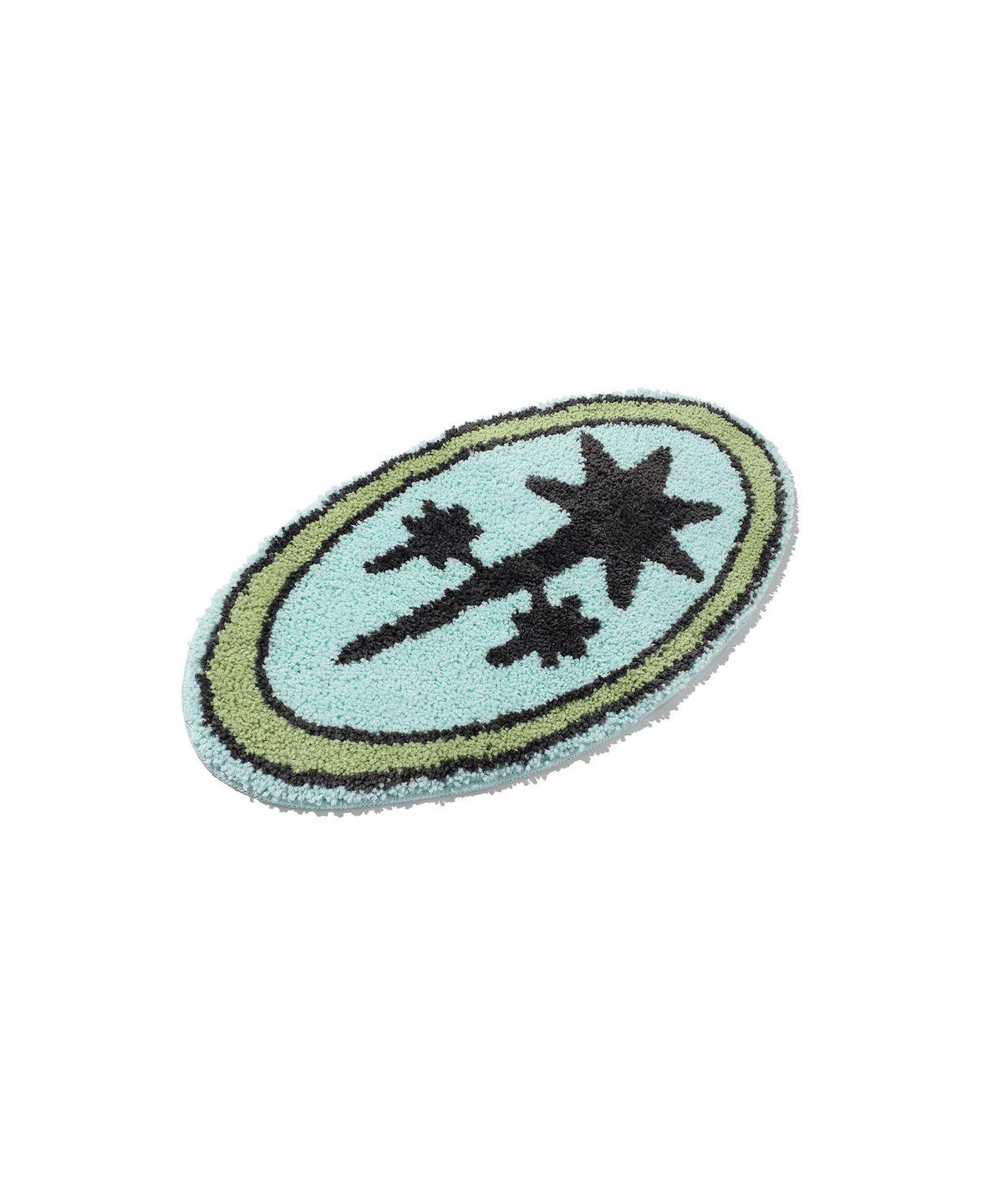 나이스고스트클럽(NICEGHOSTCLUB) 3STAR OVAL RUG MAT_MIX(NG2GSUAB65A)