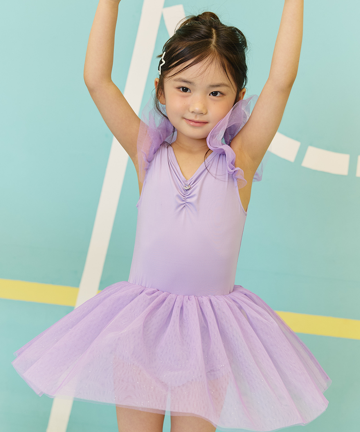 라메종드도도(LA MAISON DE DODO) Mignon Tutu Dress_Salmon Pink 키즈발레복 아동발레복 백화점 판매
