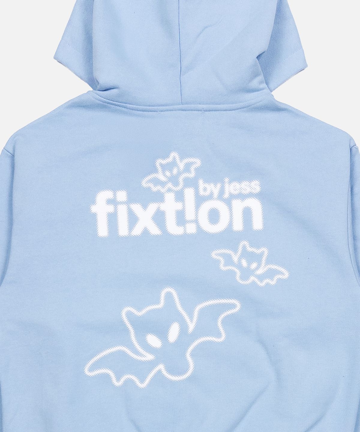 제스픽션(JESSFIXTION) FIXT!ON 3-BATS HOOD ZIP-UP (SKY BLUE)
