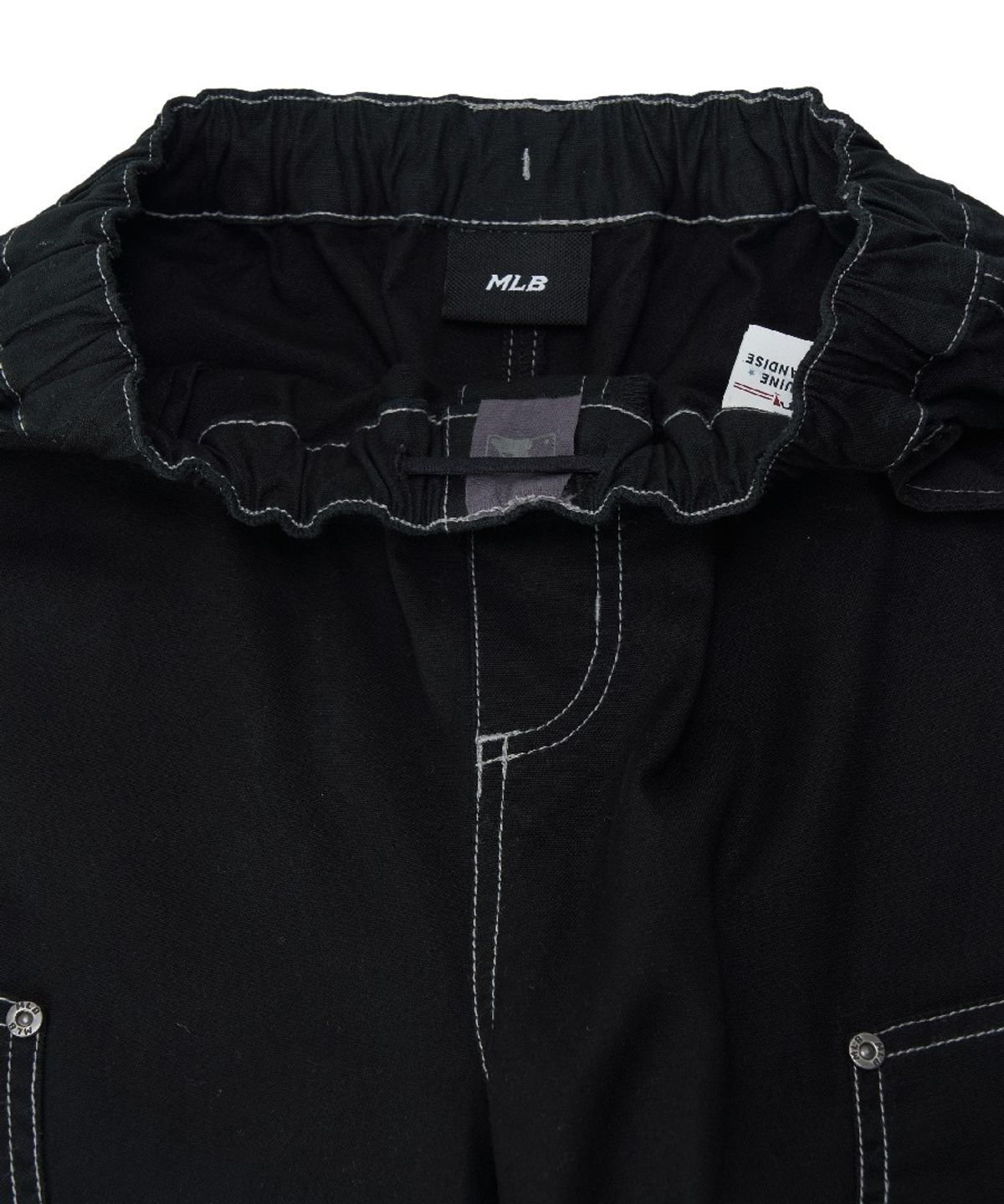 엠엘비 키즈(MLB KIDS) 스트릿 버뮤다 6부 팬츠 NY (Black)