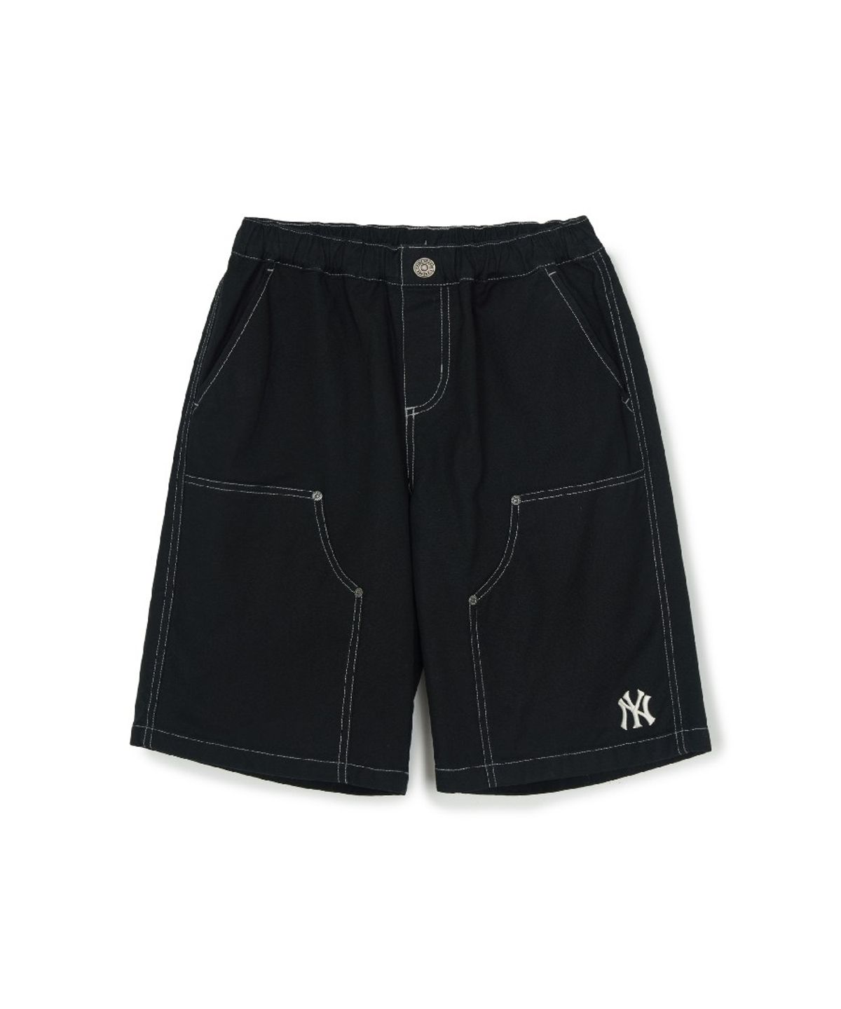 엠엘비 키즈(MLB KIDS) 스트릿 버뮤다 6부 팬츠 NY (Black)