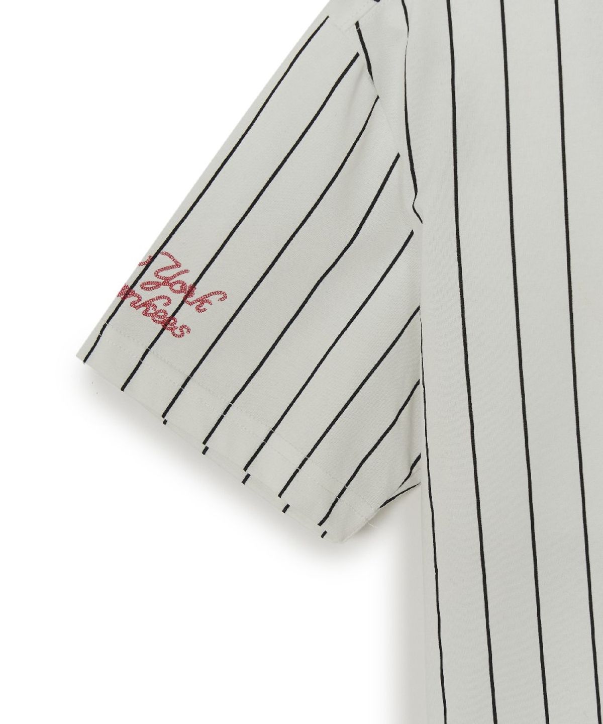 엠엘비 키즈(MLB KIDS) 스트릿 베이직 스트라이프 데님 티셔츠세트 NY (L.Grey)