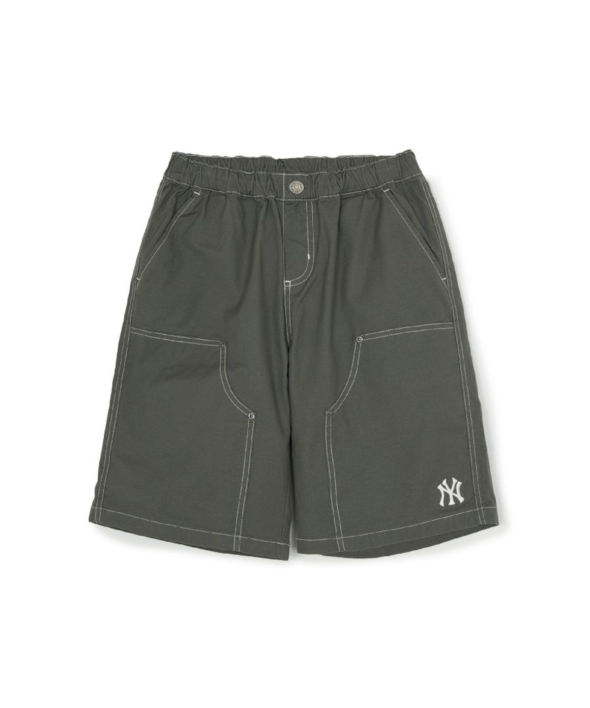 엠엘비 키즈(MLB KIDS) 스트릿 버뮤다 6부 팬츠 NY (Khaki)