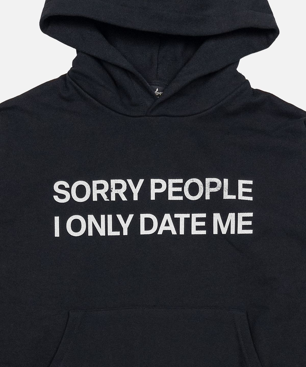 제스픽션(JESSFIXTION) I ONLY DATE ME HOODIE (BLACK)