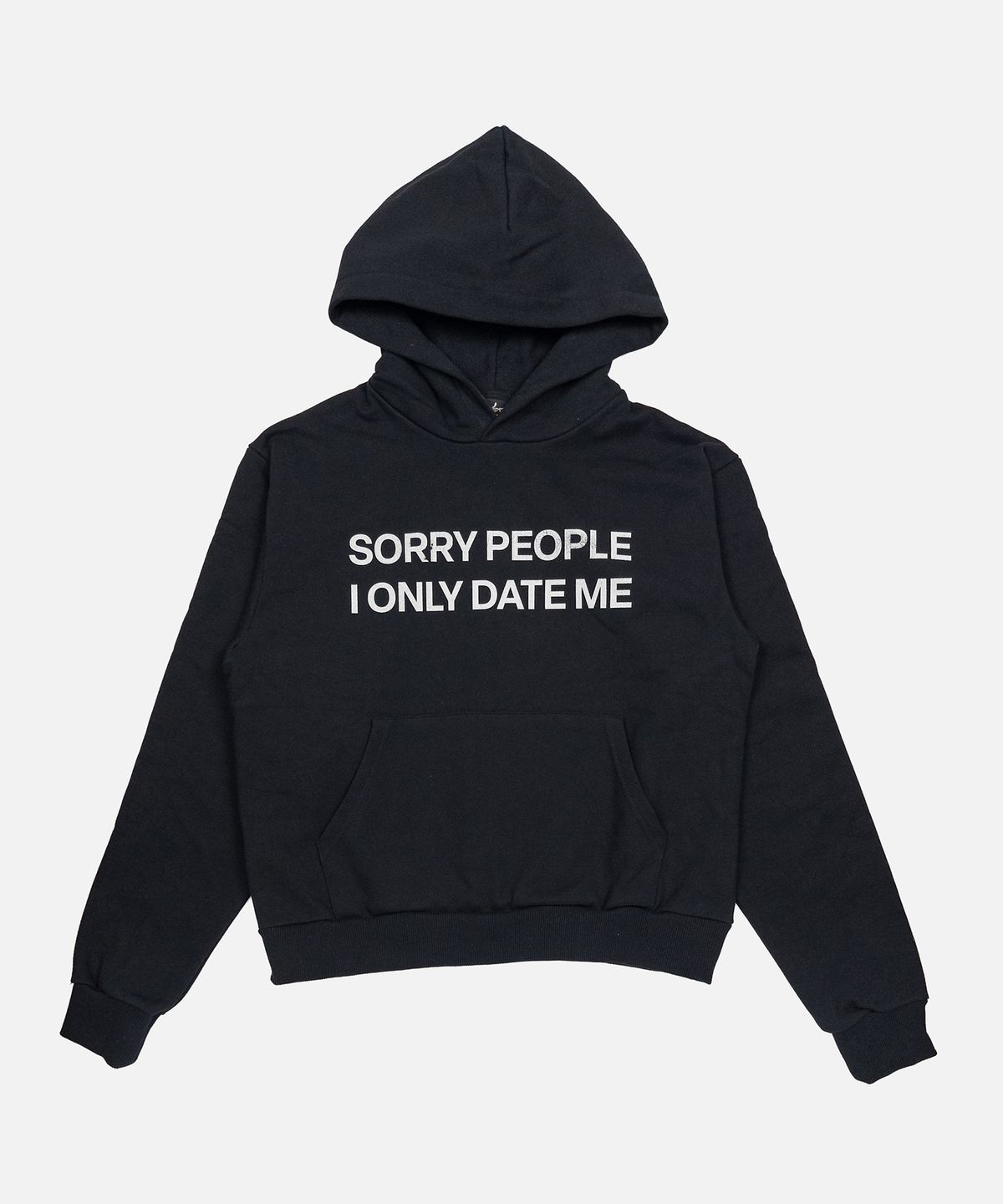 제스픽션(JESSFIXTION) I ONLY DATE ME HOODIE (BLACK)
