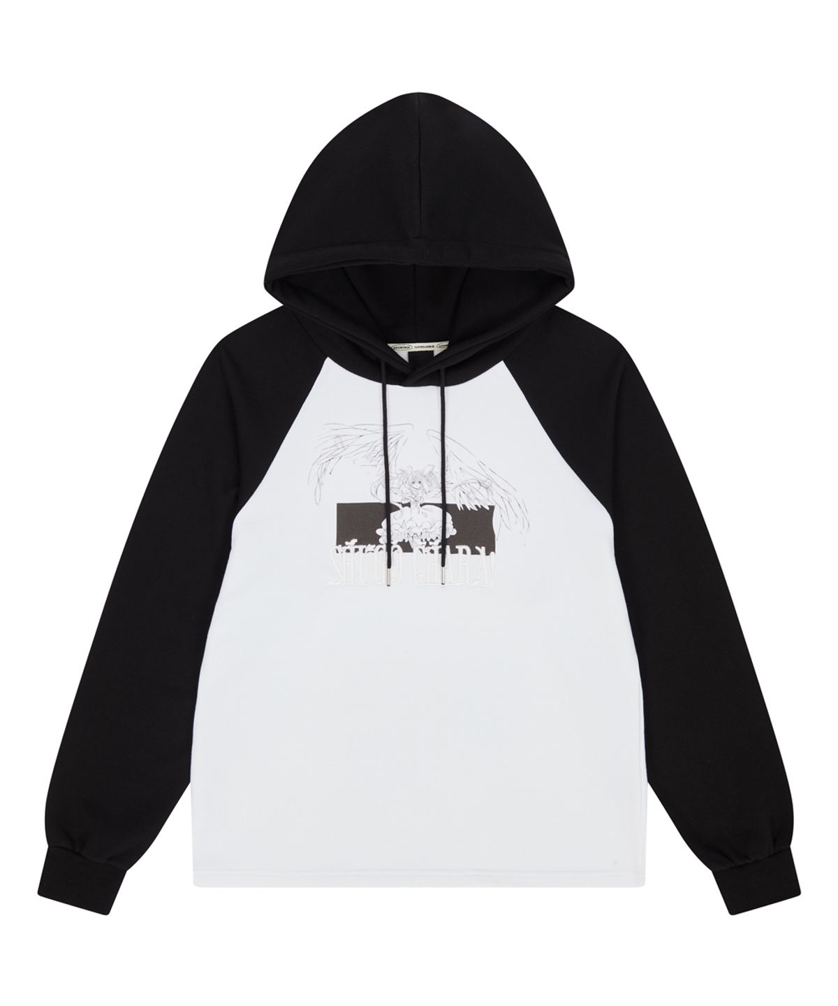 러브이즈트루(LUVISTRUE) SHUGO CHARA! RAGLAN HOODY(WHITE)