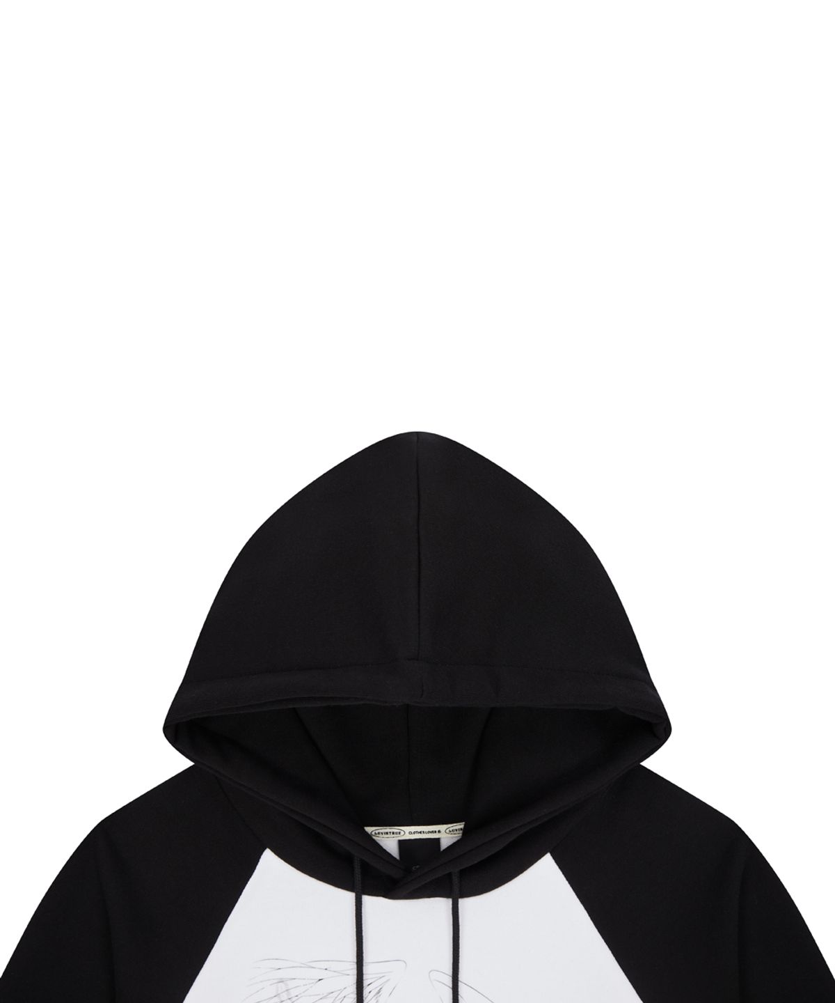 러브이즈트루(LUVISTRUE) SHUGO CHARA! RAGLAN HOODY(WHITE)