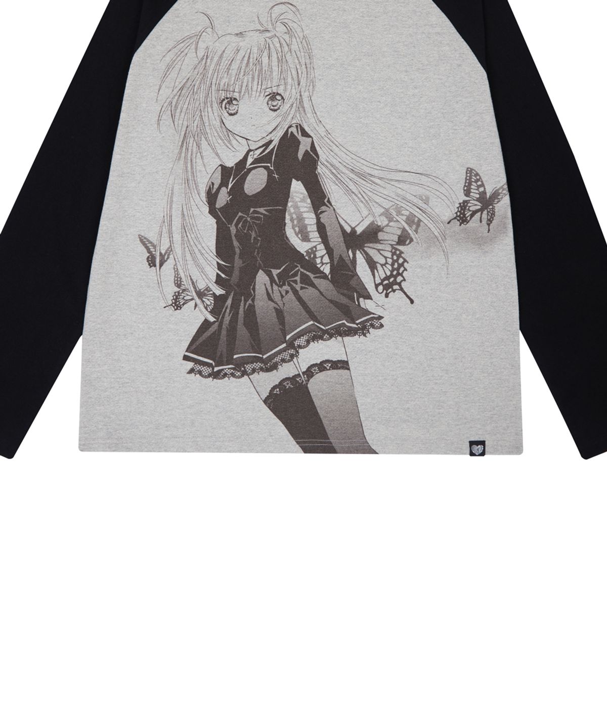 러브이즈트루(LUVISTRUE) SHUGO CHARA! RAGLAN LONG SLEEVE(BLACK)