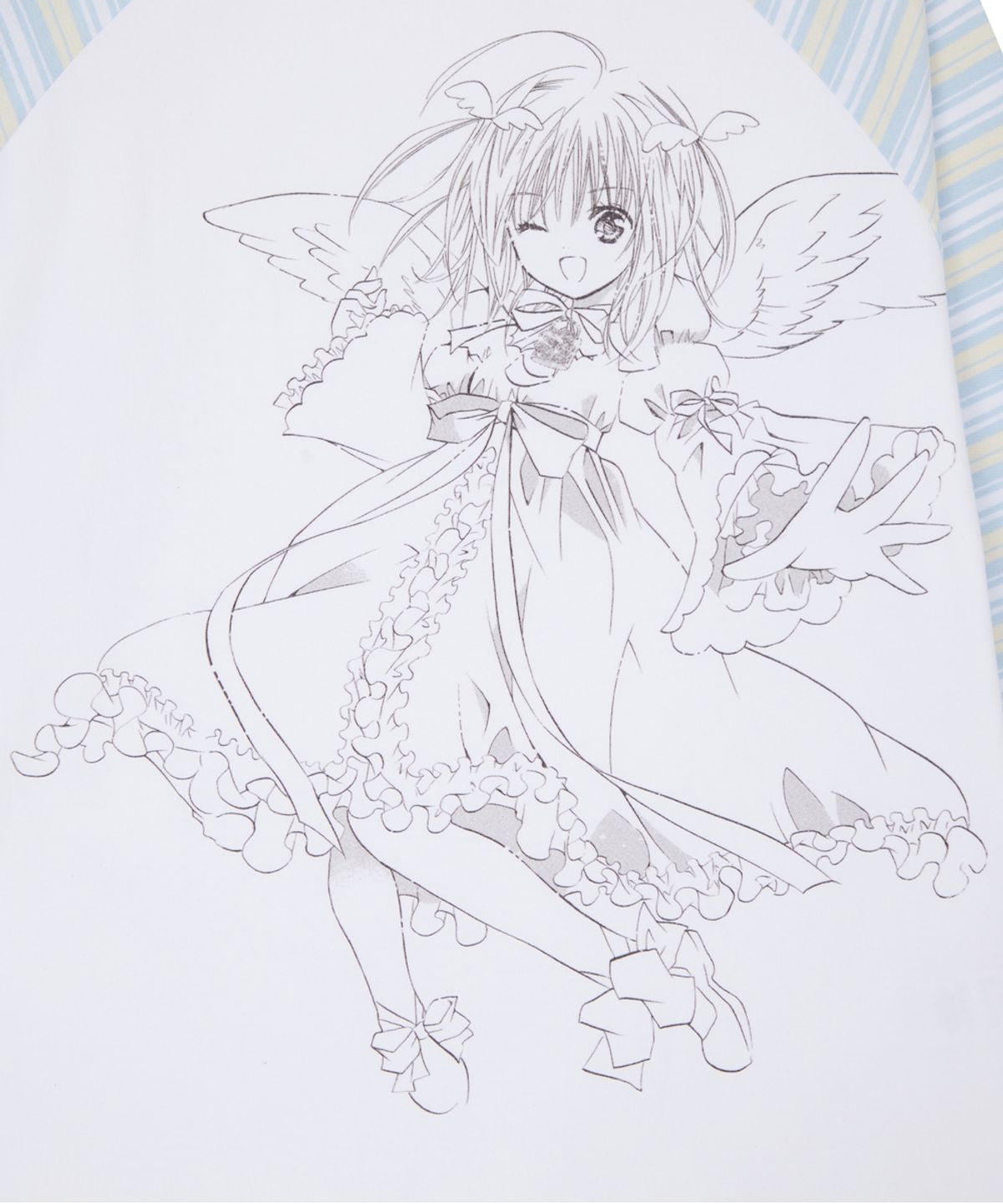 러브이즈트루(LUVISTRUE) SHUGO CHARA! RAGLAN LONG SLEEVE(WHITE)
