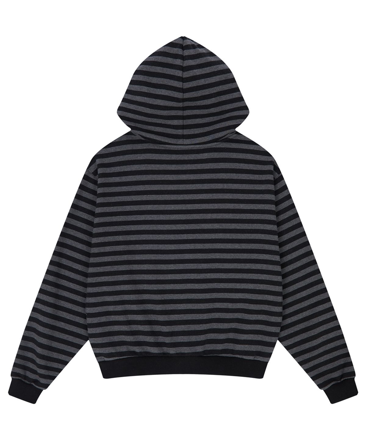 러브이즈트루(LUVISTRUE) SHUGO CHARA! STRIPE HOOD ZIPUP(BLACK)