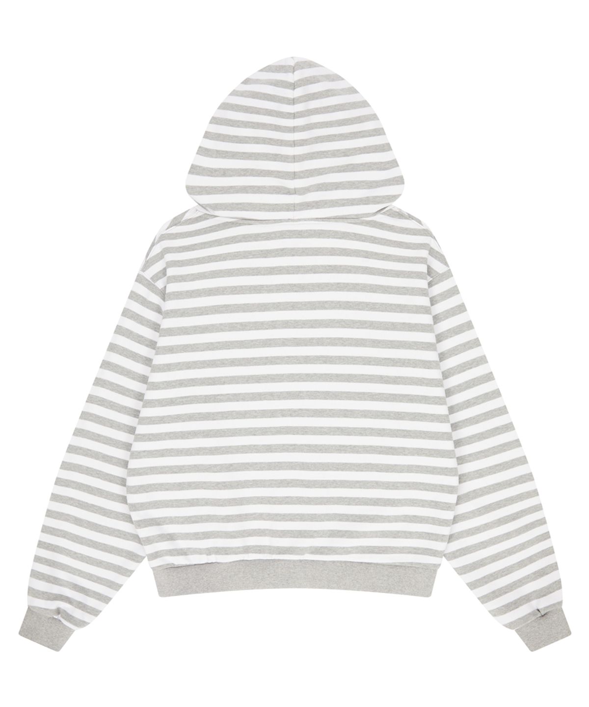 러브이즈트루(LUVISTRUE) SHUGO CHARA! STRIPE HOOD ZIPUP(GRAY)