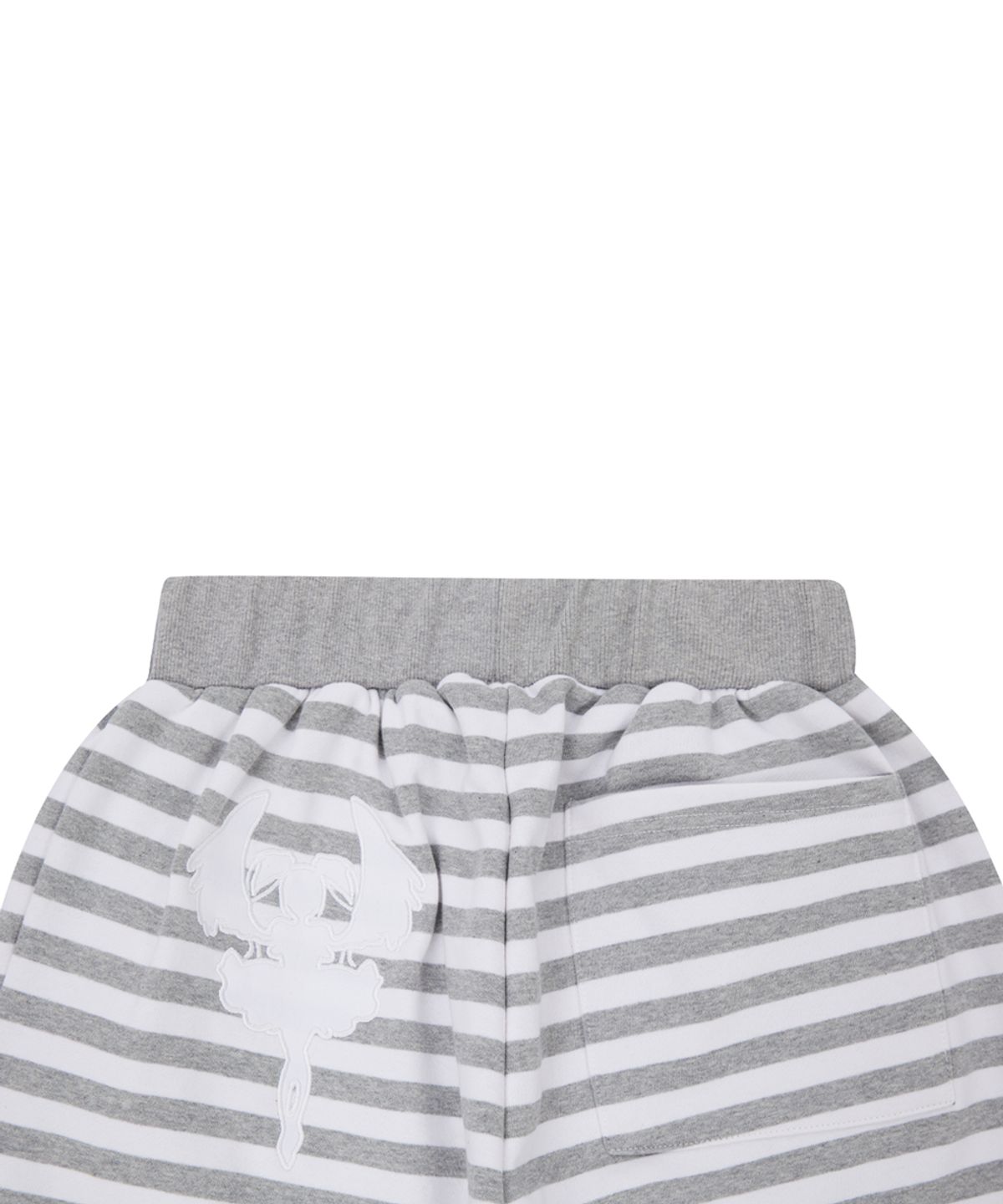 러브이즈트루(LUVISTRUE) SHUGO CHARA! STRIPE SWEATPANTS(GRAY)