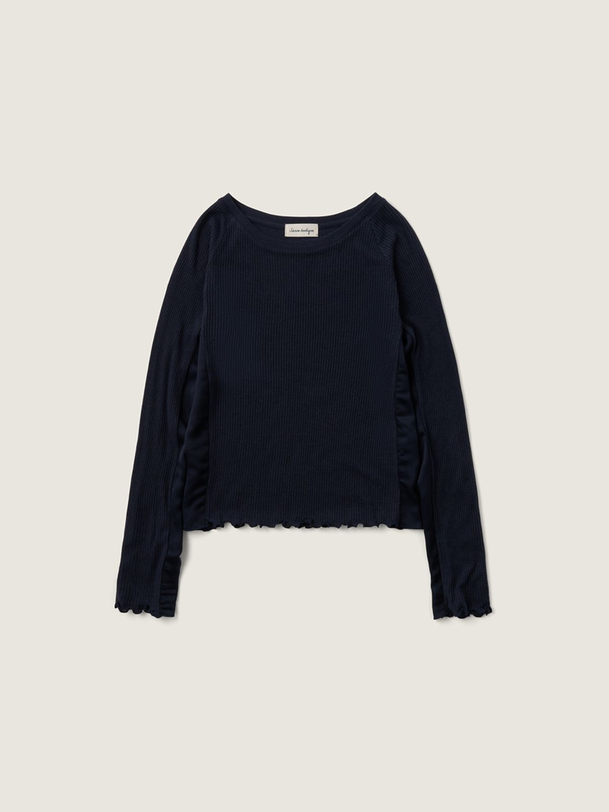 시엔느(SIENNE) Blanche Long Sleeve (Navy)