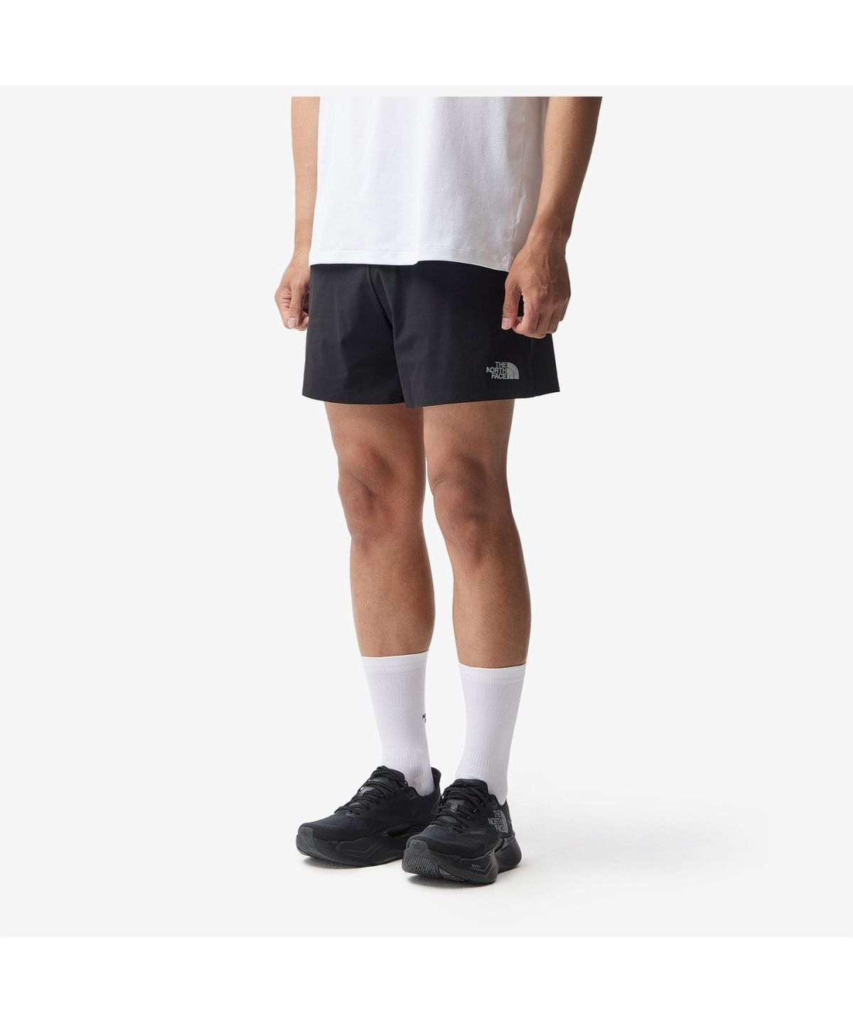 노스페이스(THE NORTH FACE) NS6NS03A 남성 페이스온 5인치 쇼츠 BLACK