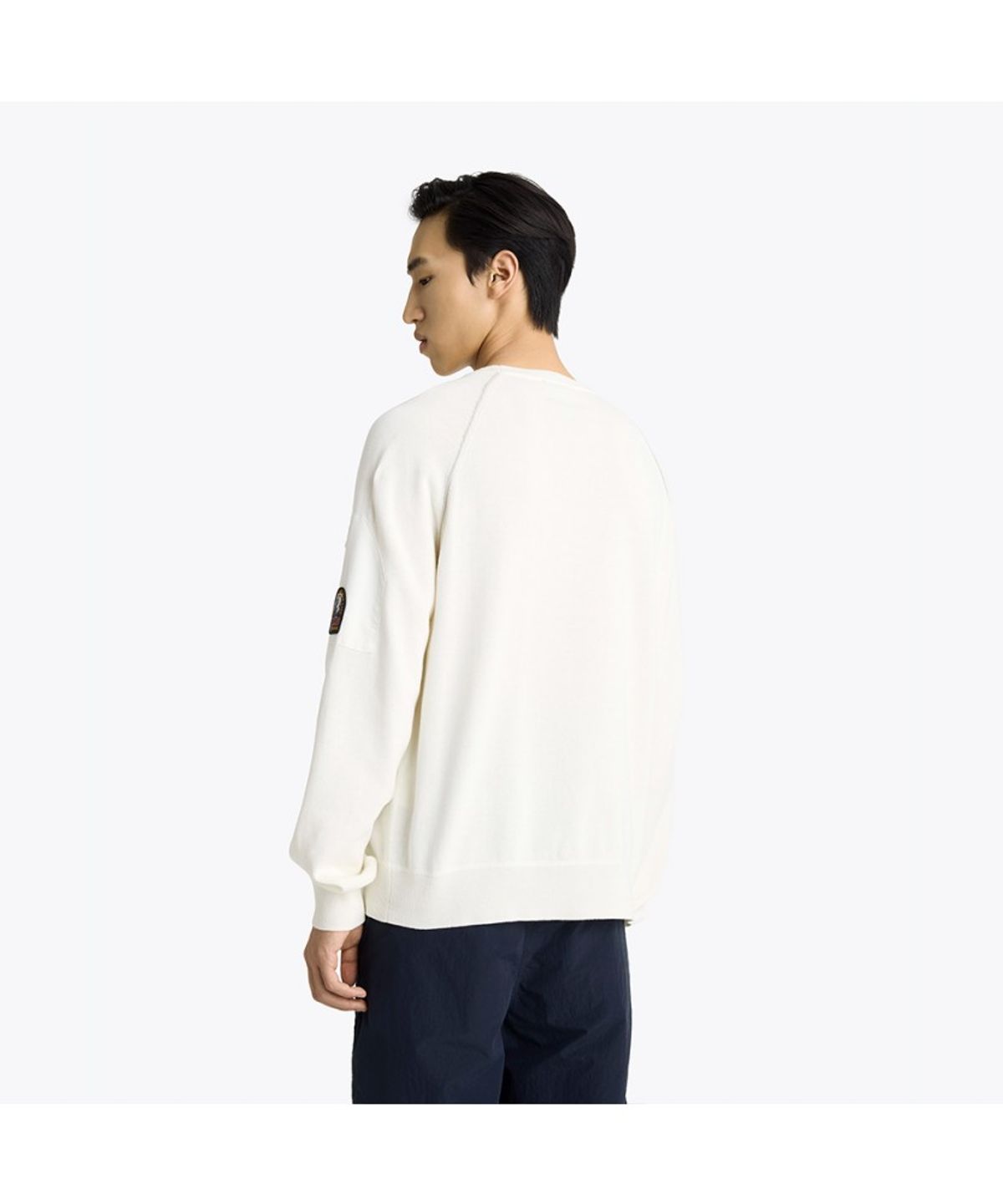 파라점퍼스(PARA JUMPERS) 남성 스웨터 바르-Star White (26SMPMKNRK08PJ0290)
