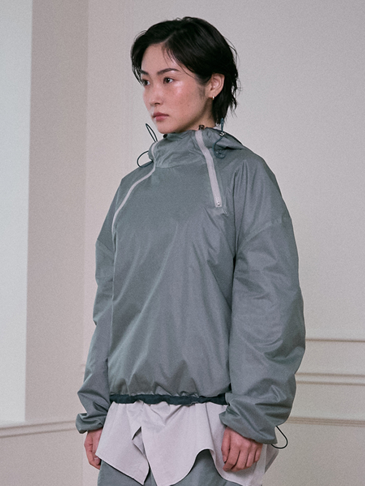 로움(ROWM) ARON WIND BREAKER (BLUE)