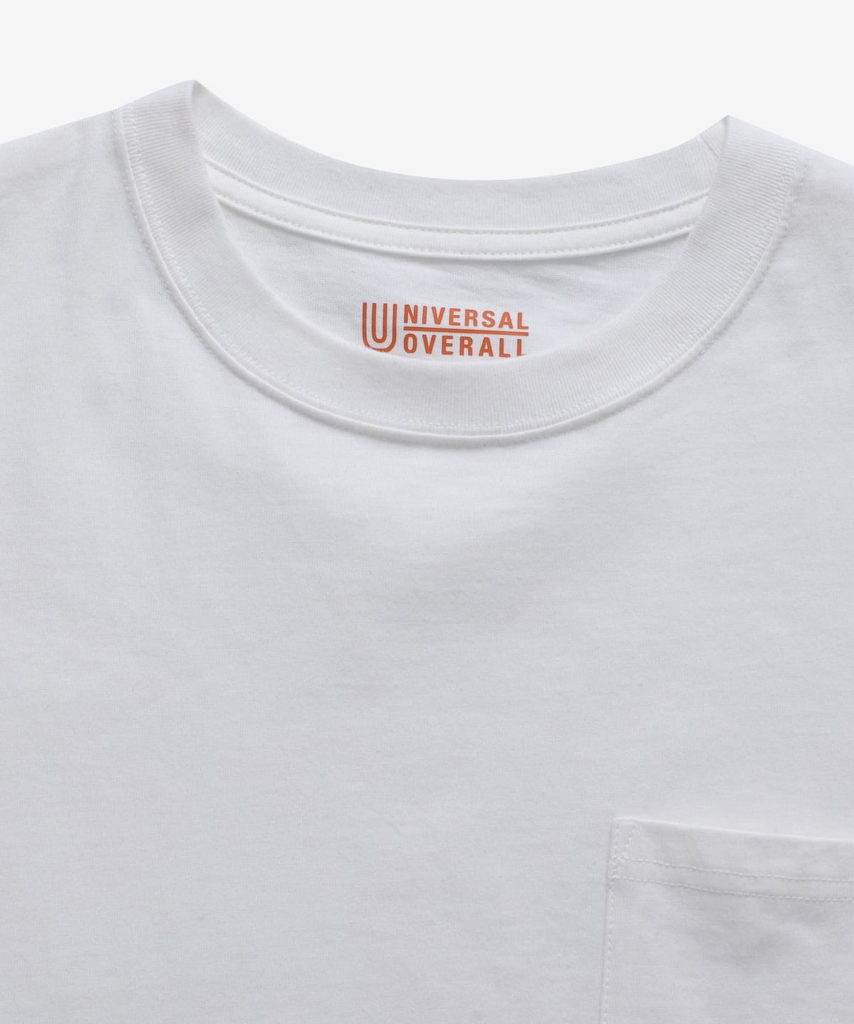 유니버셜 오버롤(UNIVERSAL OVERALL) 1950s SLIM T-SHIRT WHITE