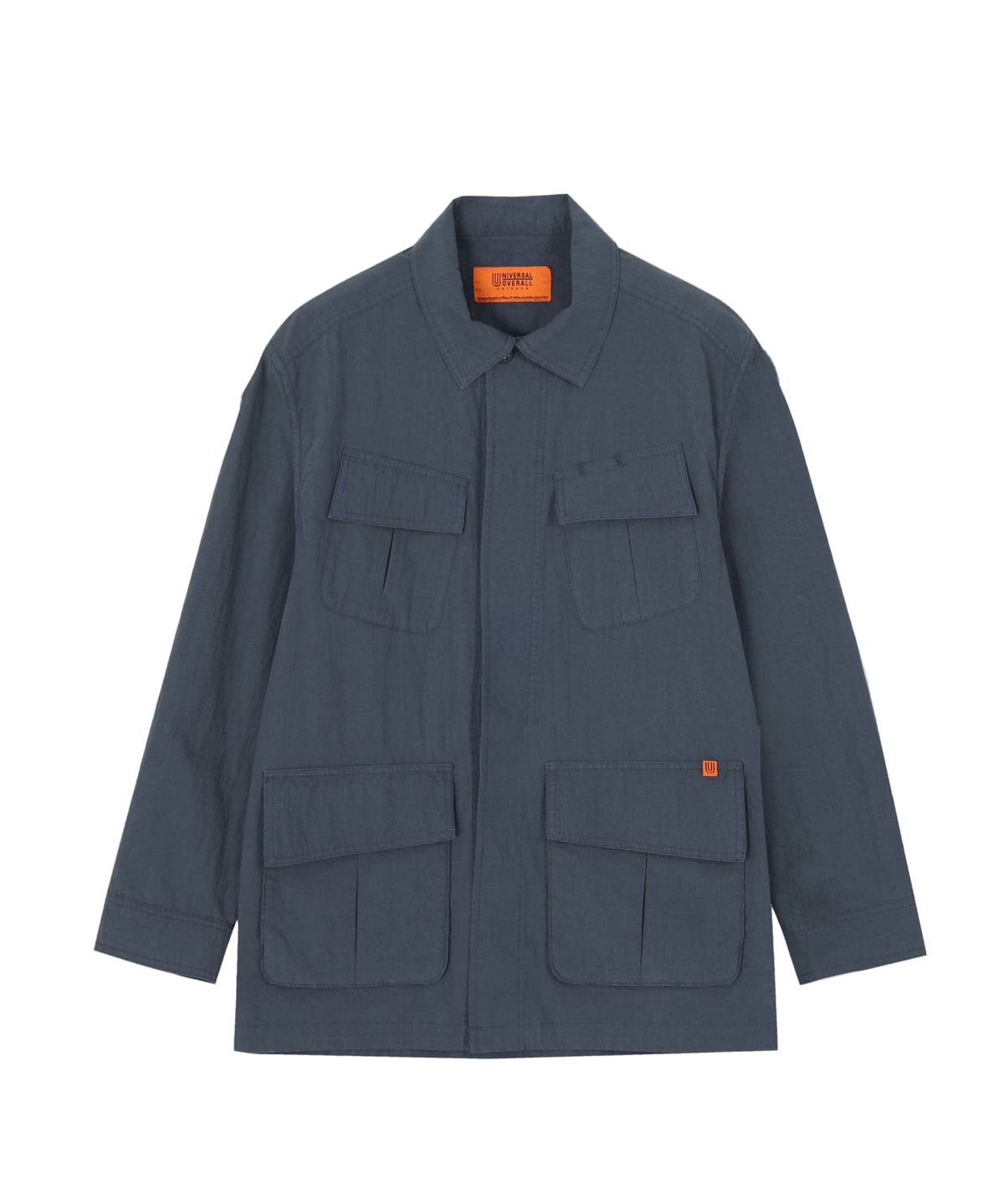 유니버셜 오버롤(UNIVERSAL OVERALL) UO GARMENT FATIGUE JACKET NAVY