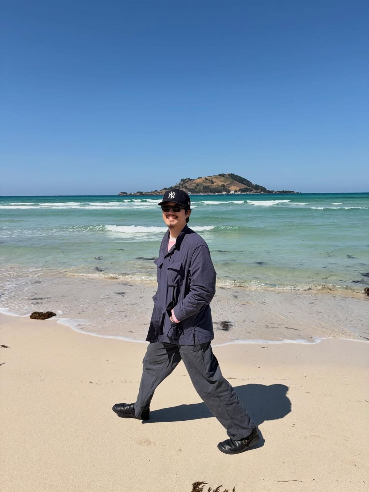 유니버셜 오버롤(UNIVERSAL OVERALL) UO GARMENT FATIGUE JACKET NAVY