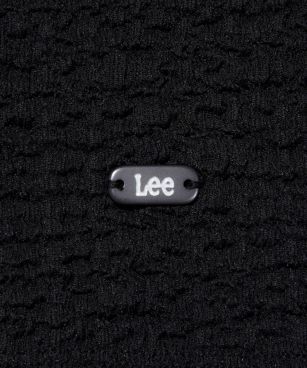 리(LEE) 우먼 링클 반팔 티셔츠 블랙