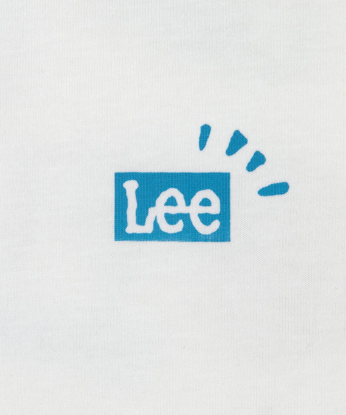 리(LEE) 드로잉 그래픽 반팔 티셔츠 화이트