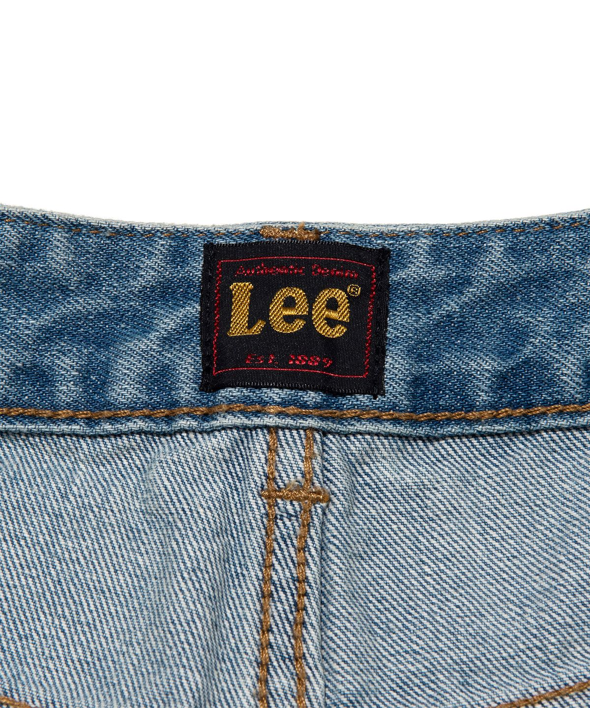 리(LEE) 우먼 버뮤다 데님 쇼츠 인디고 라이트