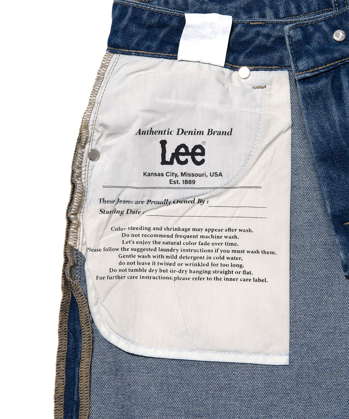 리(LEE) 우먼 베이직 데님 쇼츠 인디고 미듐