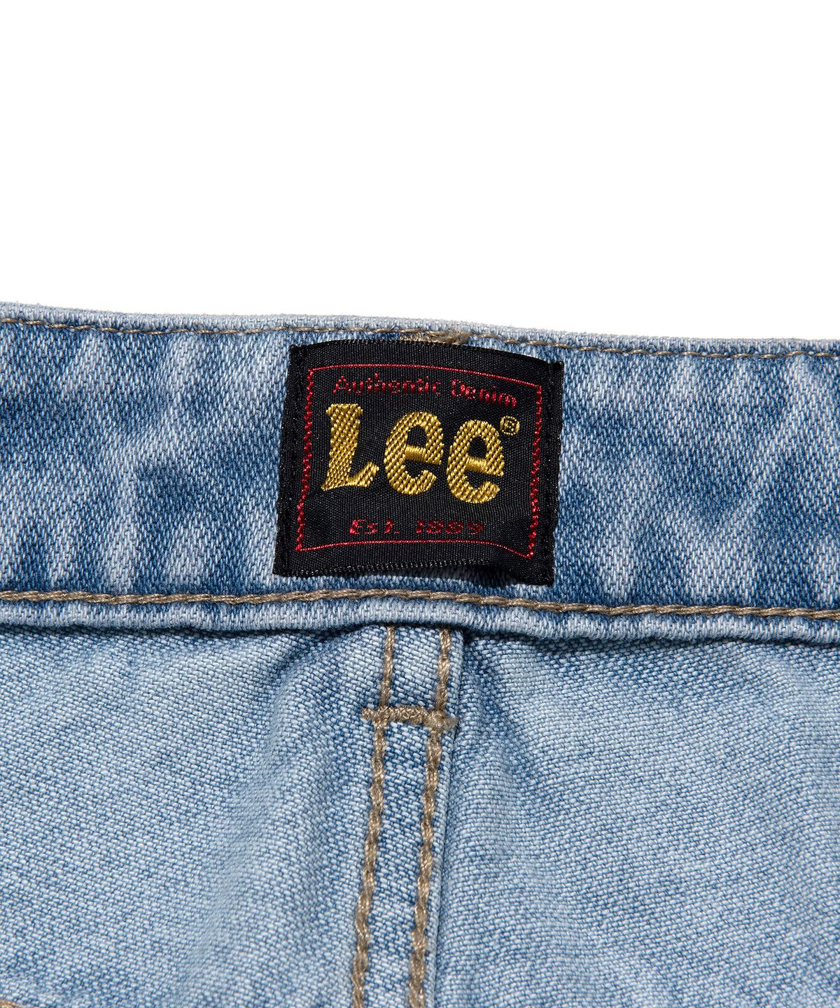 리(LEE) 우먼 베이직 데님 쇼츠 인디고 라이트