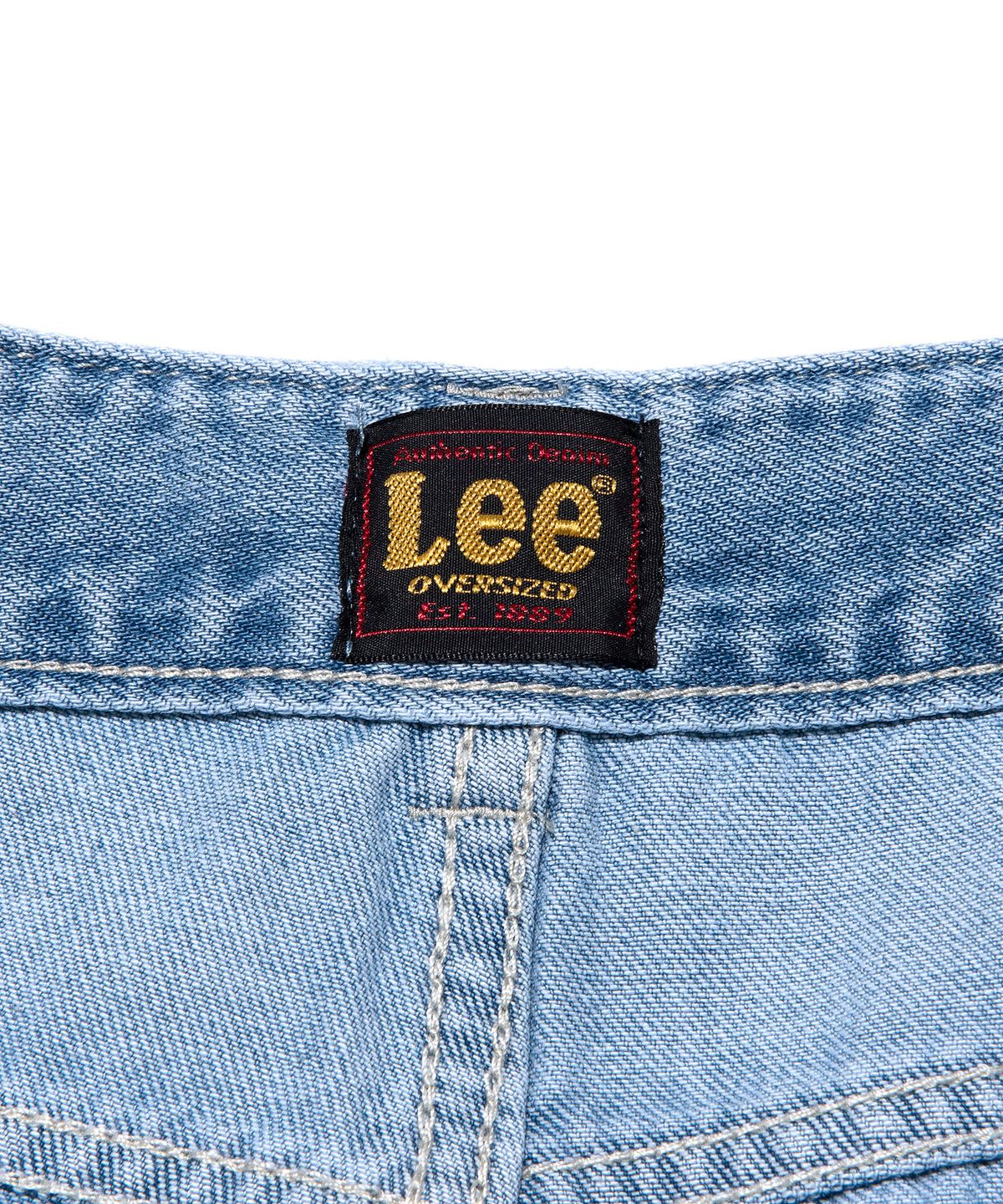 리(LEE) 우먼 썸머 오버사이즈드핏 텐셀 데님 팬츠 인디고 미듐