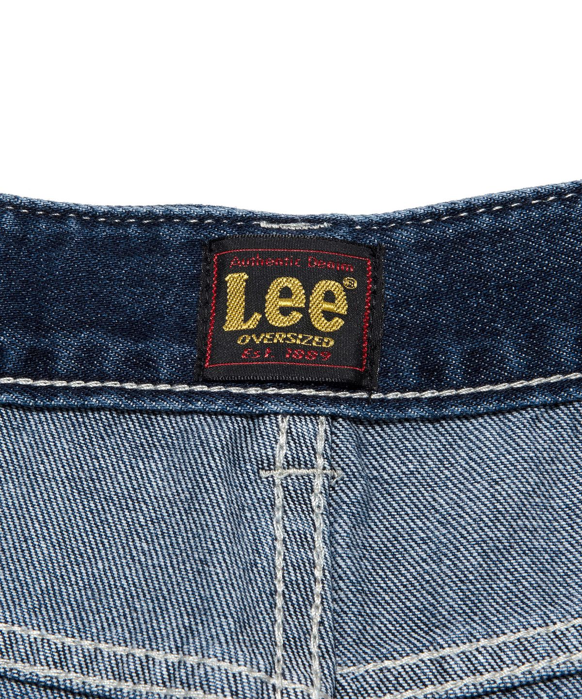 리(LEE) 우먼 썸머 오버사이즈드핏 텐셀 데님 팬츠 인디고 다크