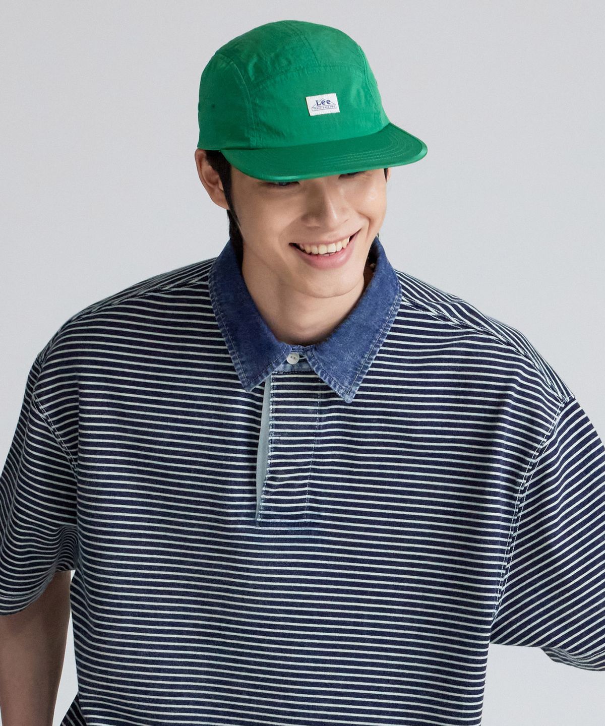 리(LEE) 나일론 캠프캡 그린