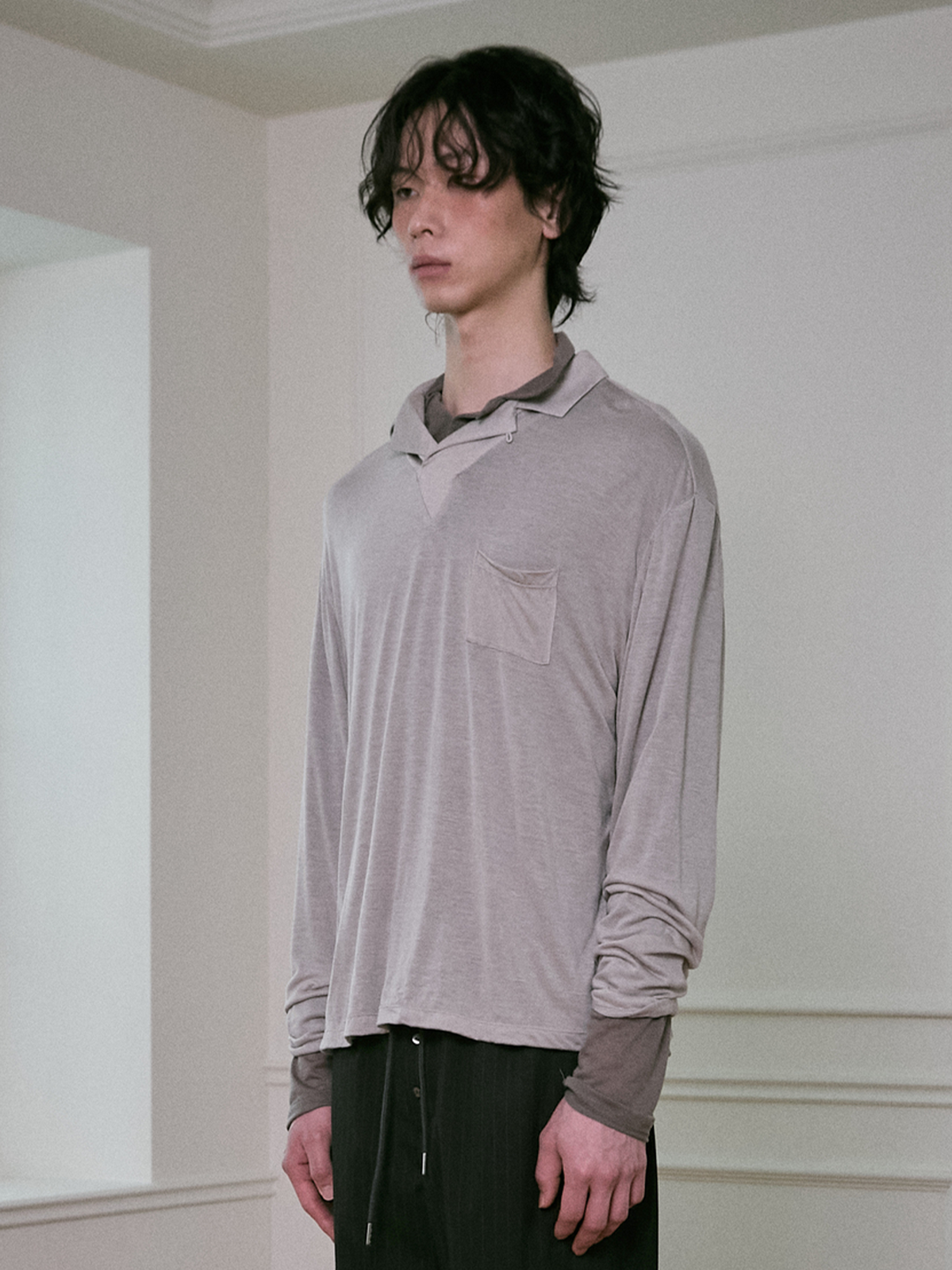 로움(ROWM) KLAUS KNIT (OATMEAL)