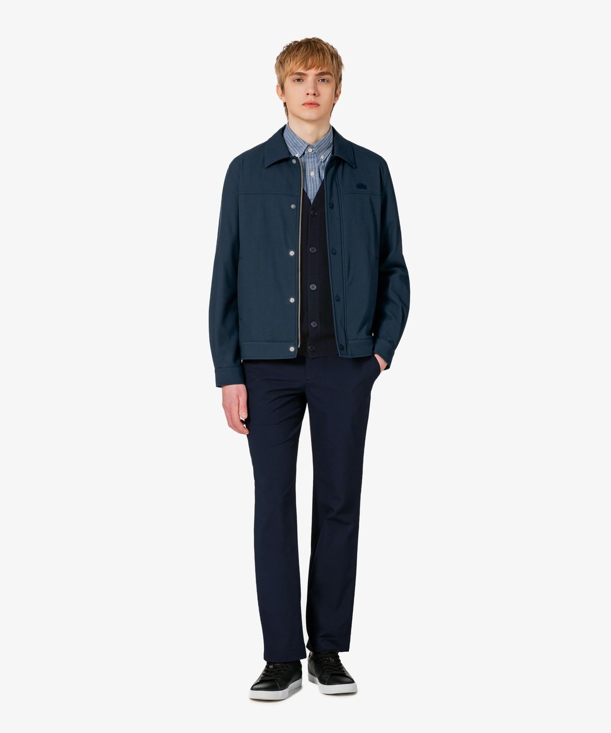 라코스테(LACOSTE) 남성 피케 V넥 가디건 AH186E-56G 166